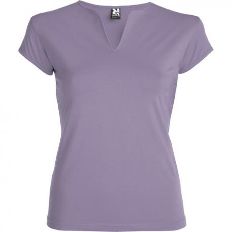 Camiseta entallada de cuello redondo Belice 200g/m2