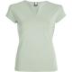 Camiseta entallada de cuello redondo Belice 200g/m2 Ref.RCA6532-VERDE MIST
