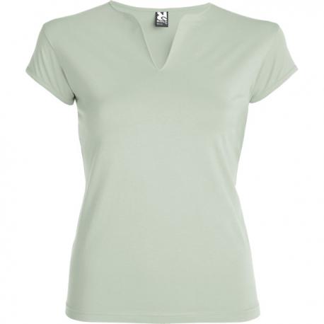 Camiseta entallada de cuello redondo Belice 200g/m2