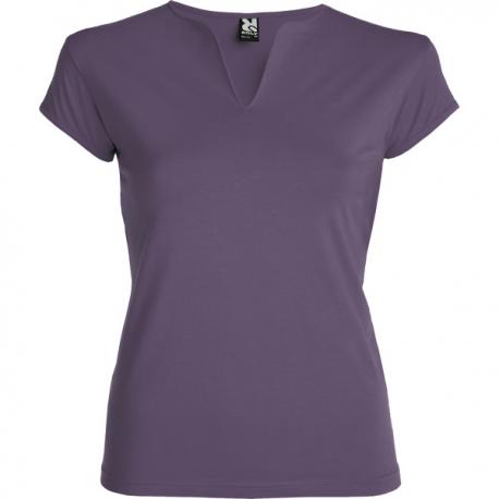 Camiseta entallada de cuello redondo Belice 200g/m2