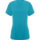 Casaca de servicios de manga corta de mujer FEROX WOMAN Ref.RCA9084-AZUL DANUBIO
