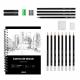 Kit de dibujo con 19 accesorios LOI002 Ref.LILOI002-NEGRO 