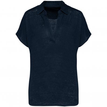 Polo de lino mujer - 190g