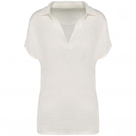 Polo de lino mujer - 190g