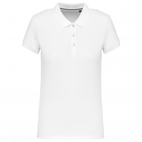 Polo supima® maga corta mujer