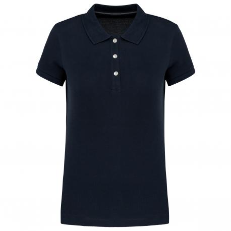 Polo supima® maga corta mujer