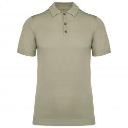 Polo ecorresponsable de punto hombre