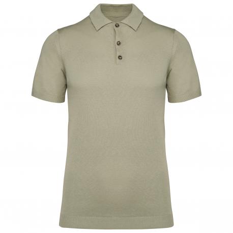 Polo ecorresponsable de punto hombre