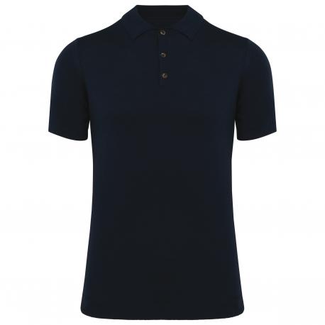 Polo ecorresponsable de punto hombre