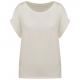 Camiseta ecorresponsable mangas vueltas mujer Ref.TTNS309-IVORY
