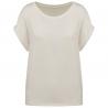 Camiseta ecorresponsable mangas vueltas mujer