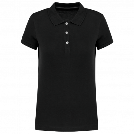 Polo supima® maga corta mujer