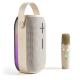 Karaoke inalámbrico compatible con Bluetooth® portátil TEC624 Ref.LITEC624-BEIGE 