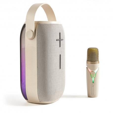 Karaoke inalámbrico compatible con Bluetooth® portátil TEC624