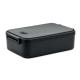 Fiambrera pp 2200 ml Indusmax Ref.MDMO2290-NEGRO 