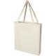 Bolsa tote con refuerzos de algodón reciclado GRS de 140 g/m² Madras Ref.PF120733-NATURAL 