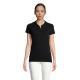 Polo 170g Planet women Ref.MDS03575-NEGRO/ NEGRO OPACO
