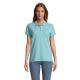 Polo 170g Planet women Ref.MDS03575-AZUL PISCINA