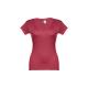 Camiseta de mujer Thc Athens 150g/m2 Ref.PS30118-ROJO MATIZADO