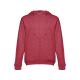 Sudadera para hombre con cremallera y capucha Thc amsterdam Ref.PS30161-ROJO MATIZADO