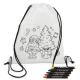 Mochila infantil nw con ceras Ref.CFT416-NAVIDAD 