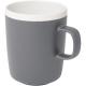 Taza de cerámica de 310 ml Lilio Ref.PF100773-GRIS 