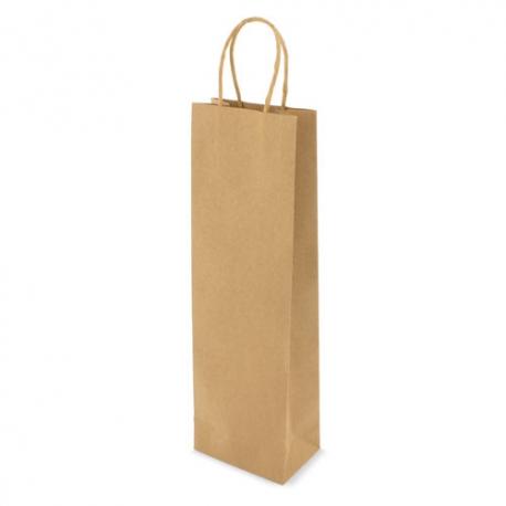 Bolsa papel kraft 35x11cm Monastrell