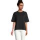 Boxy m camiseta oversize Boxy women Ref.MDS03807-NEGRO PROFUNDO
