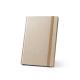 Libreta a5 de tapa dura fabricada en papel de caña de azúcar 80% caña de azúcar con hojas rayadas Dickinson Ref.PS93286-NATURAL 