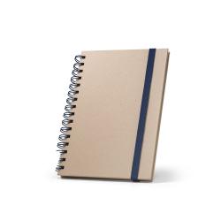 Libreta de tamaño a5 con anillas y papel de caña de azúcar con hojas rayadas Proust