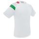 Camiseta con bandera Italia 145g/m2 Ref.CFT497-BLANCO