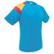 Camiseta bandera Dry & Fresh color azul 145g/m2 Ref.CFT504-AZUL
