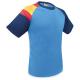 Camiseta técnica con bandera 145g/m2 Ref.CFT505-AZUL