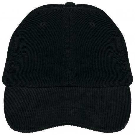 Gorra de pana ecorresponsable 6 paneles unisex