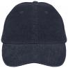 Gorra de pana ecorresponsable 6 paneles unisex