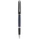 Rollerball con bloques de color y ribete plateado hemisphere (tinta negra) Hemisphere (tinta negra) Ref.PF107960-AZUL/NEGRO INTENSO 