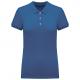 Polo de punto piqué manga corta mujer Ref.TTK291-AZUL REAL AZUL