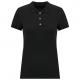 Polo de punto piqué manga corta mujer Ref.TTK291-NEGRO