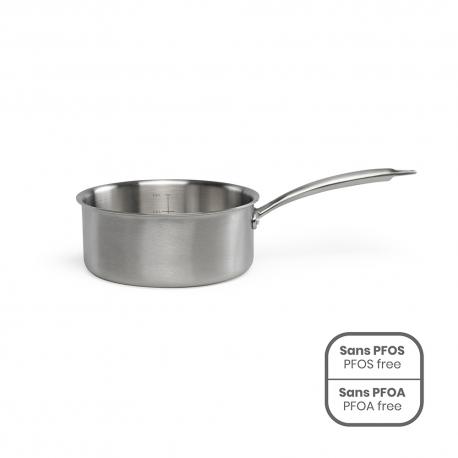 Brigade - Cacerola de acero inoxidable de 18 cm MEP160
