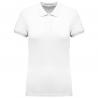 Polo de punto piqué manga corta mujer