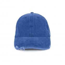 Gorra vintage efecto desgastado - 6 paneles