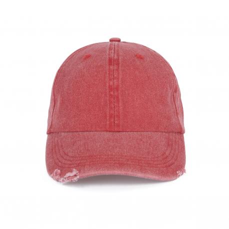 Gorra vintage efecto desgastado - 6 paneles