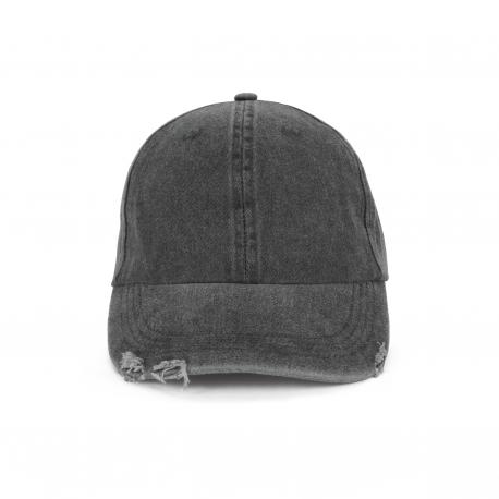 Gorra vintage efecto desgastado - 6 paneles