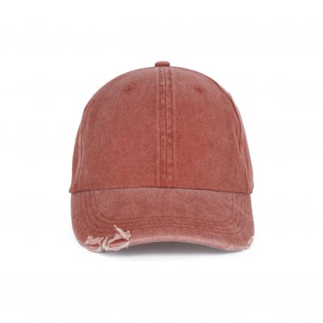 Gorra vintage efecto desgastado - 6 paneles