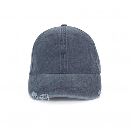 Gorra vintage efecto desgastado - 6 paneles