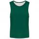 Peto reversible multi-deportes senior/júnior Ref.TTPA042-VERDE OSCURO/BLANCO