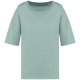 Camiseta ecorresponsable oversize mujer Ref.TTNS313-JADE GREEN