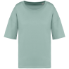Camiseta ecorresponsable oversize mujer