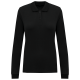 Polo de punto piqué manga larga bio180 mujer Ref.TTK2028-NEGRO