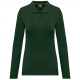 Polo antibacteriano manga larga mujer Ref.TTWK277-BOSQUE VERDE